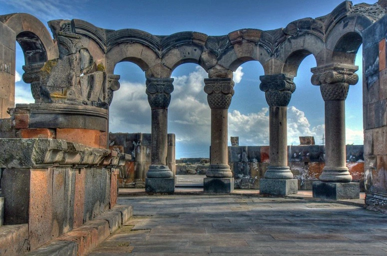 The Temple Of Zvartnots