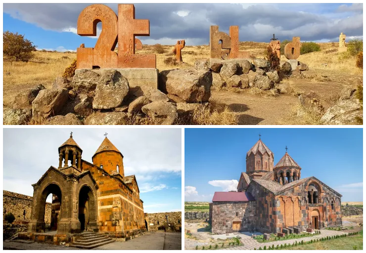 #08 Армянский алфавит - Сагмосаванк - Хор-Вирап