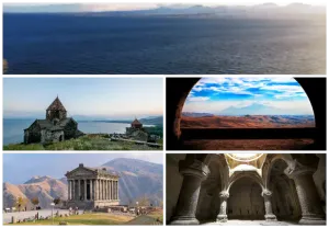 #03 озеро Севан - Севанаванк - Арка Чаренца - Гарни - Гегард