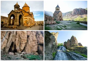 #04 Хор-Вирап - Нораванк - "Птичья пещера" - водопад Джермук